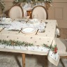 Скатерть "celebration" 140х180см ,бежевый, 100% хлопок с пропиткой,твил,горох Lefard (850-734-23)