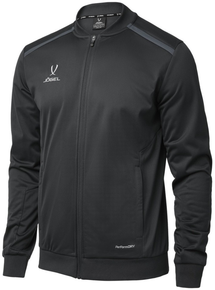 Олимпийка JOGEL DIVISION PerFormDRY Pre-match Knit Jacket, черный (2126286)