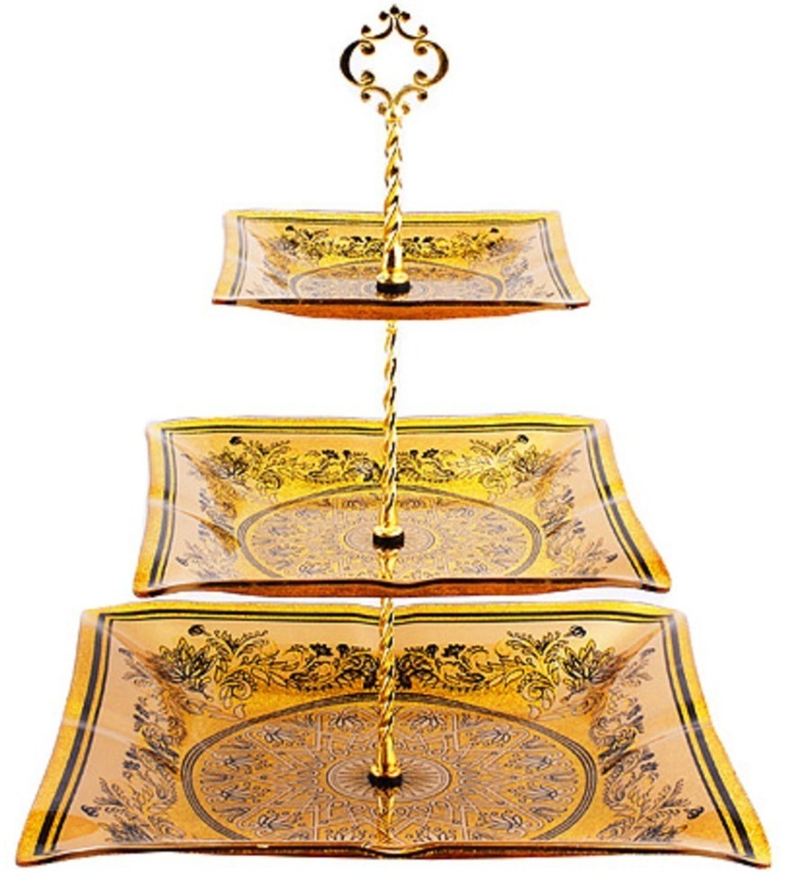 Этажерка 3 уровня, квадрат (7021-101)