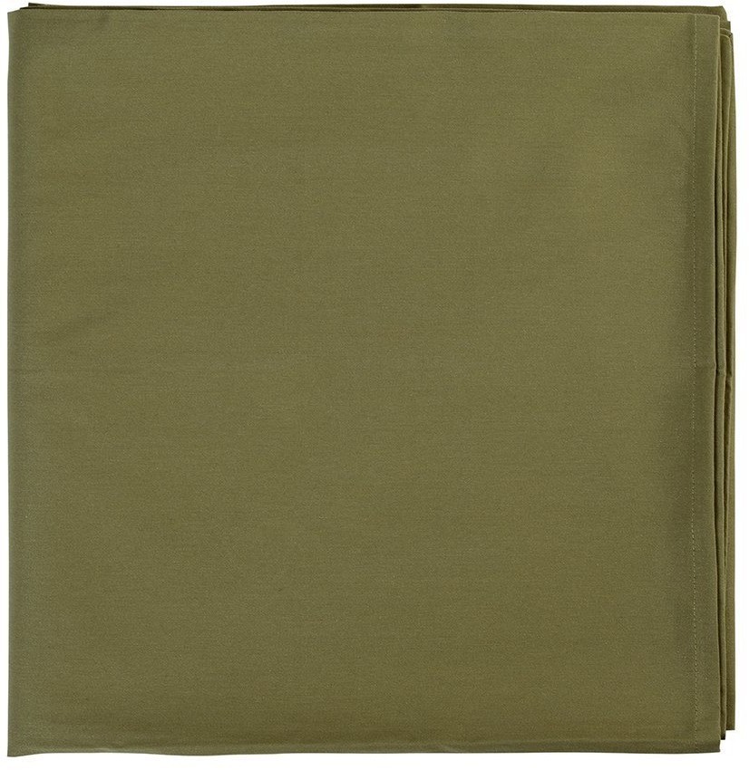 Скатерть на стол оливкового цвета из коллекции wild, 170х170 см (65691)