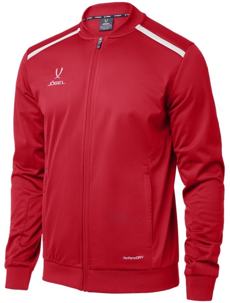 Олимпийка JOGEL DIVISION PerFormDRY Pre-match Knit Jacket, красный (2107256)