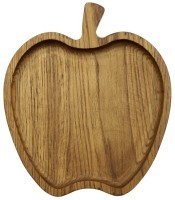 Менажница &quot;Яблоко&quot; деревянная, дуб ДРВ-16/1