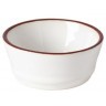 Чаша ATN071-RED(ATN071-00721B), 7 см, керамика, White, red, Costa Nova