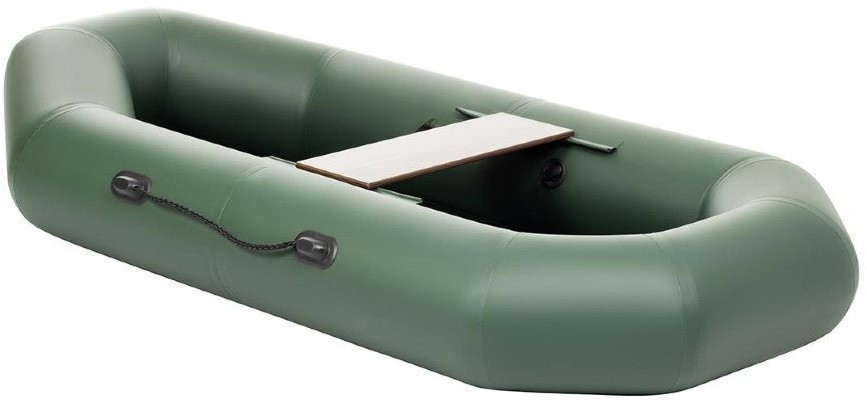 Лодка ПВХ Тонар Бриз 190 с гребками (зеленая) (72572)
