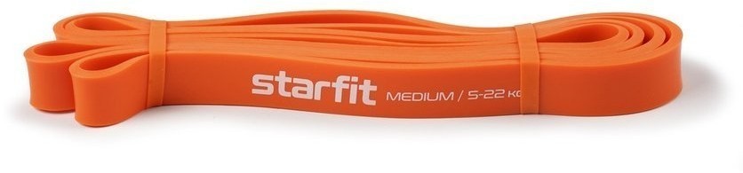 Эспандер ленточный для кросс-тренинга STARFIT ES-803, 5-22 кг, 208х2,2 см, оранжевый (1676100)