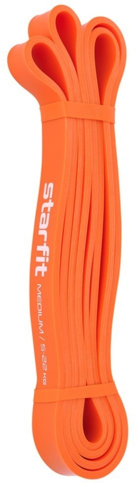 Эспандер ленточный для кросс-тренинга STARFIT ES-803, 5-22 кг, 208х2,2 см, оранжевый (1676100)