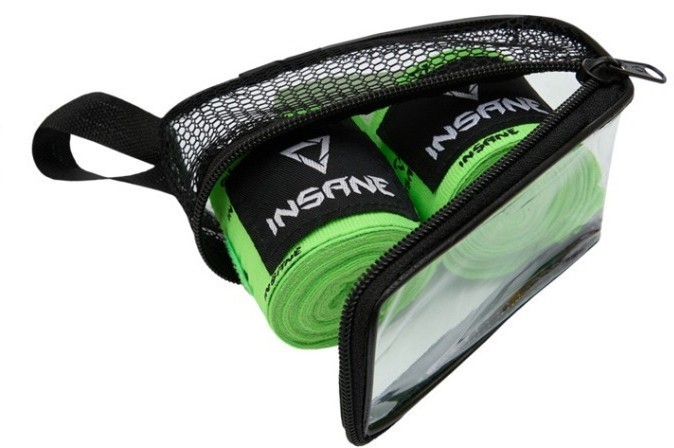 Бинт боксерский PRINT, хлопок/нейлон, зеленый, 3,5 м (2108809)