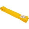 Пояс для единоборств BASE, хлопок, желтый, 260 см (1758994)