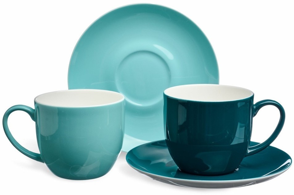 Чайный набор lefard "tet-a-tet" на 2 пер. 4 пр. 300 мл (416-116)