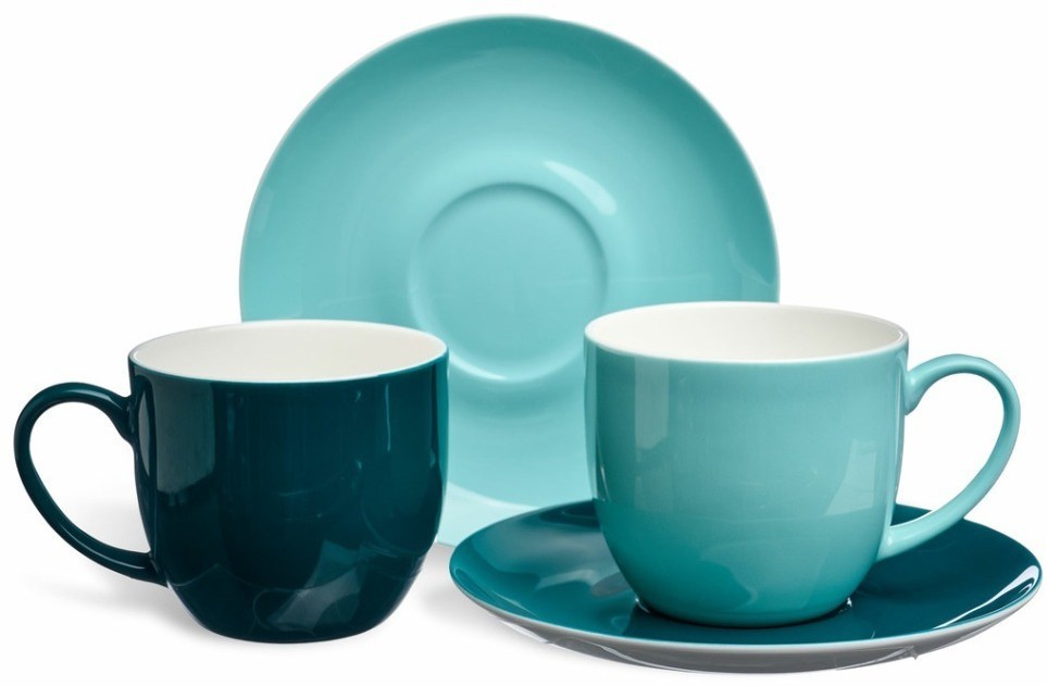 Чайный набор lefard "tet-a-tet" на 2 пер. 4 пр. 300 мл (416-116)