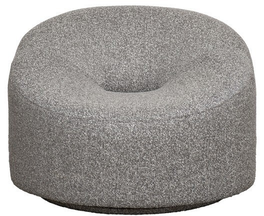 Кресло поворотное LUNA рогожка черно-серый Santo1606-CHSER 98*90*69см (TT-00016636)