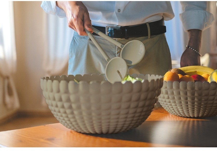 Набор столовых приборов для салата tiffany, зеленые (75569)