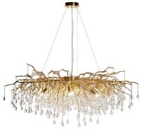 Люстра d.80 h.32см, металл цвет золото (TT-00013462)