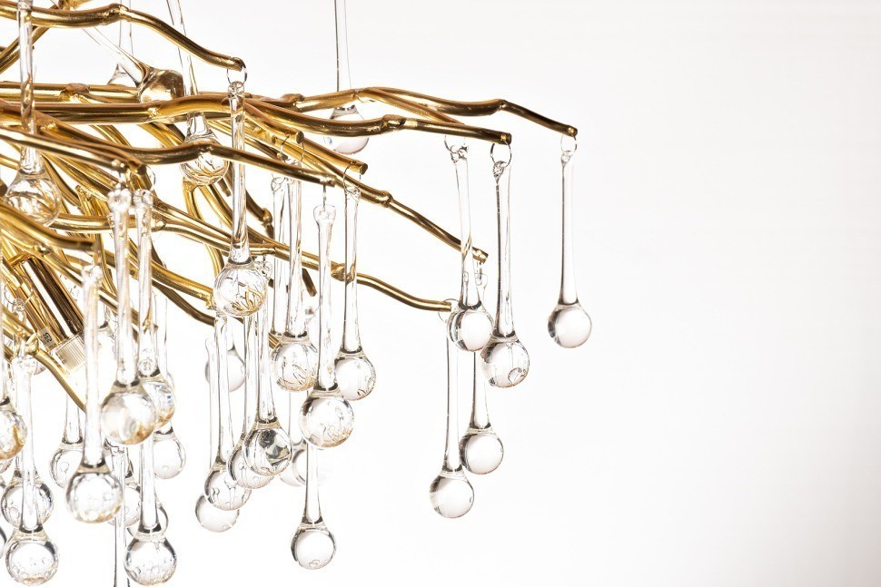 Люстра d.80 h.32см, металл цвет золото (TT-00013462)