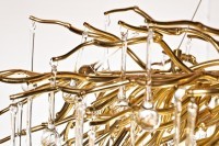 Люстра d.80 h.32см, металл цвет золото (TT-00013462)