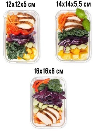 Набор жаропрочных мисок LORAINE (26266)