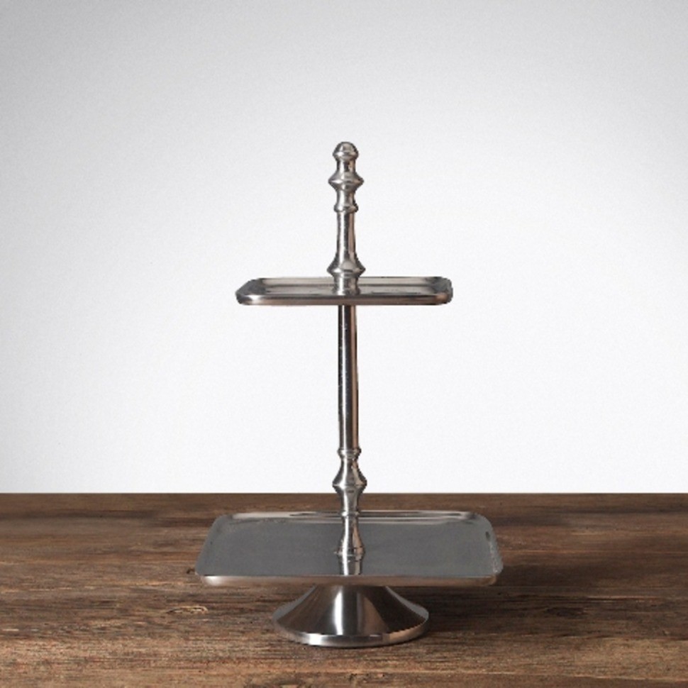 Этажерка 4519, нержавеющая сталь, chrom, ROOMERS FURNITURE