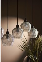 Светильник подвесной каскадный aurora, 110х18 см, прозрачный (76560)