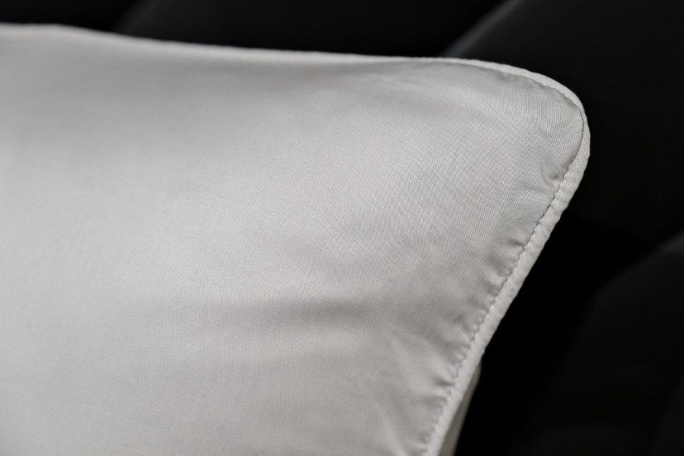 Комплект наволочек бамбук, серый 70*70 (2шт) (TT-00014584)