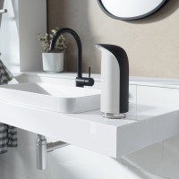 Диспенсер для мыла emperor, 255 мл, черно-белый (71387)