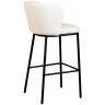 Стул барный foggy, букле, молочный (78067)