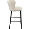 Стул барный foggy, букле, молочный (78067)