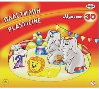 Пластилин Гамма Мультики 30 цветов 600 г со стеком 210119_04 (66021)