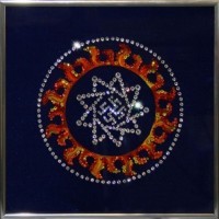 Картина Оберег Инглия с кристаллами Swarovski (1425)