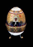 Православное яйцо с кристаллами Swarovski (1637)