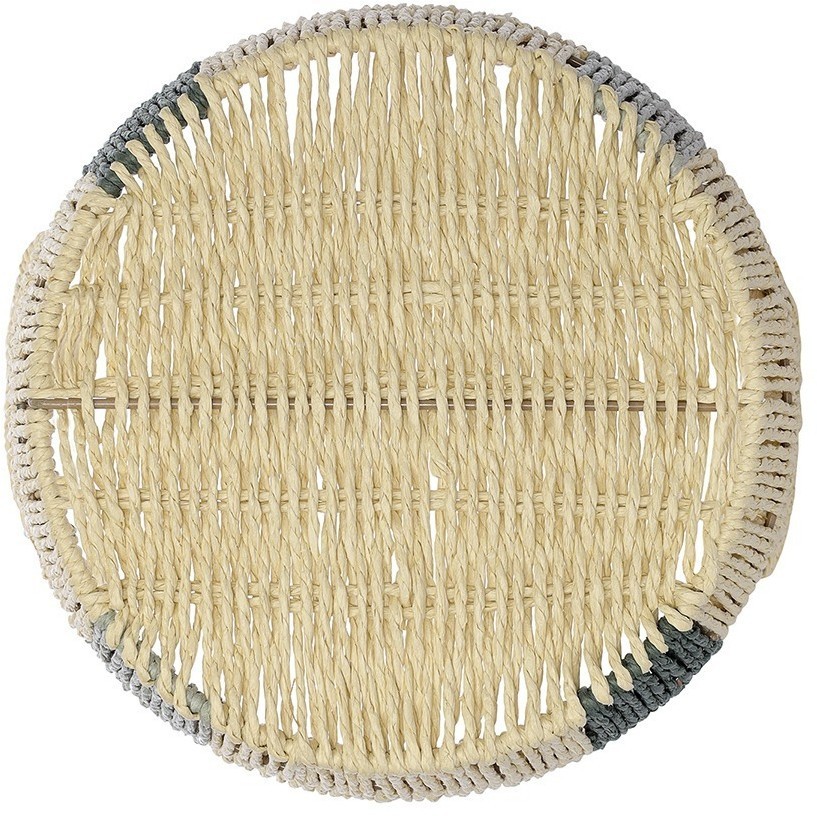 Корзина плетеная круглая bodhran sage из коллекции ethnic, размер l (77225)
