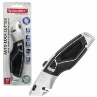 Нож канцелярский Brauberg Professional 237160 (2) (76432)