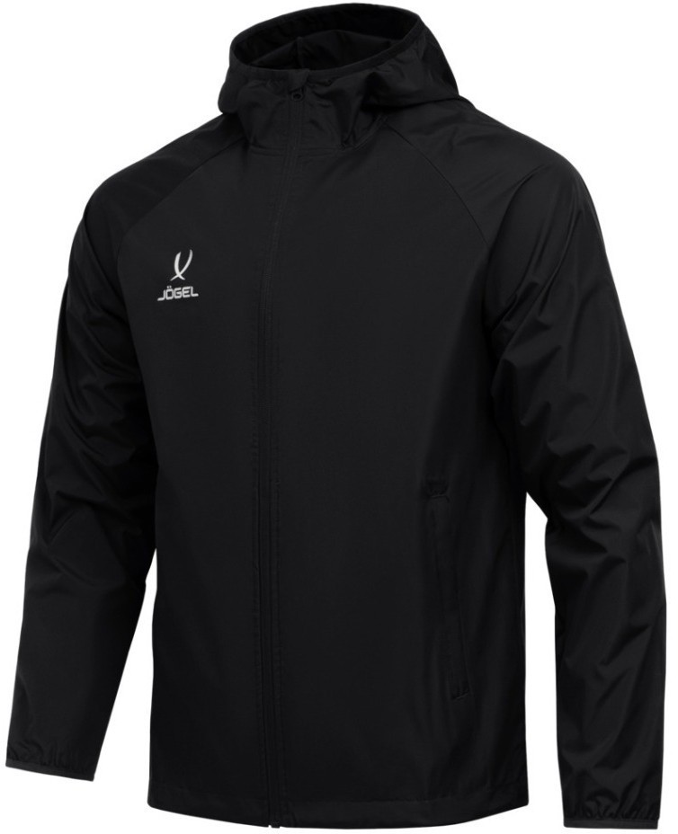 Куртка ветрозащитная JOGEL CAMP Rain Jacket, черный, детский (2095811)
