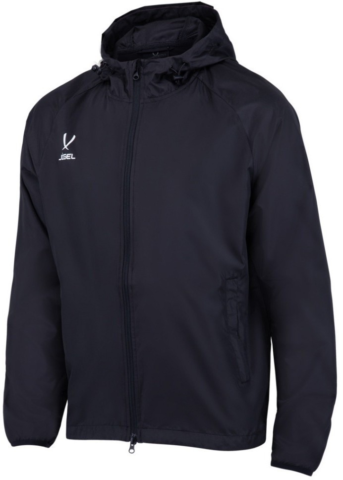 Куртка ветрозащитная JOGEL CAMP Rain Jacket, черный, детский (2095811)