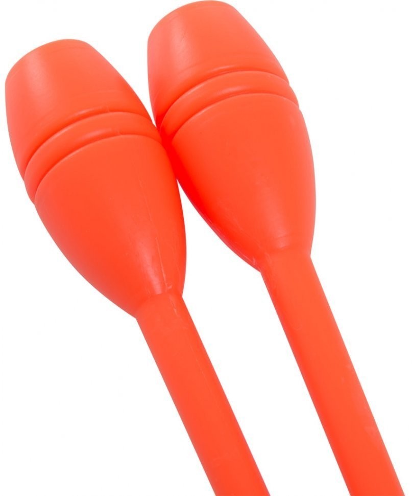 Булавы для художественной гимнастики AC-01, 45 см, оранжевый (848541)