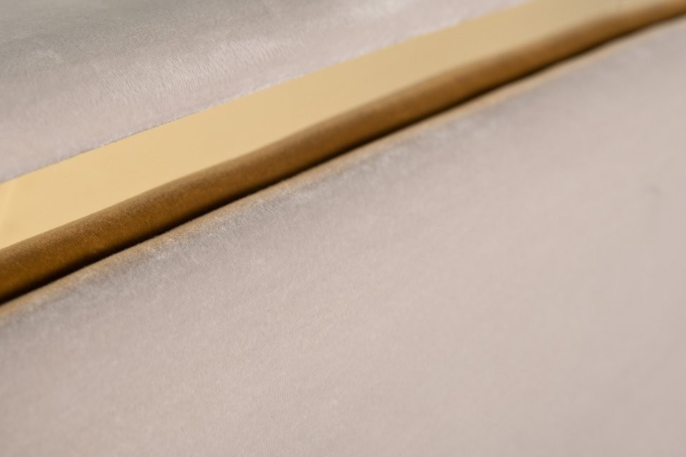 Кровать Lancy 180см, велюр серый 200*220*146см (TT-00009831)