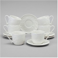 Чайный набор lefard &quot;flowers story&quot; на 6 пер. 12 пр. 220 мл (474-254)