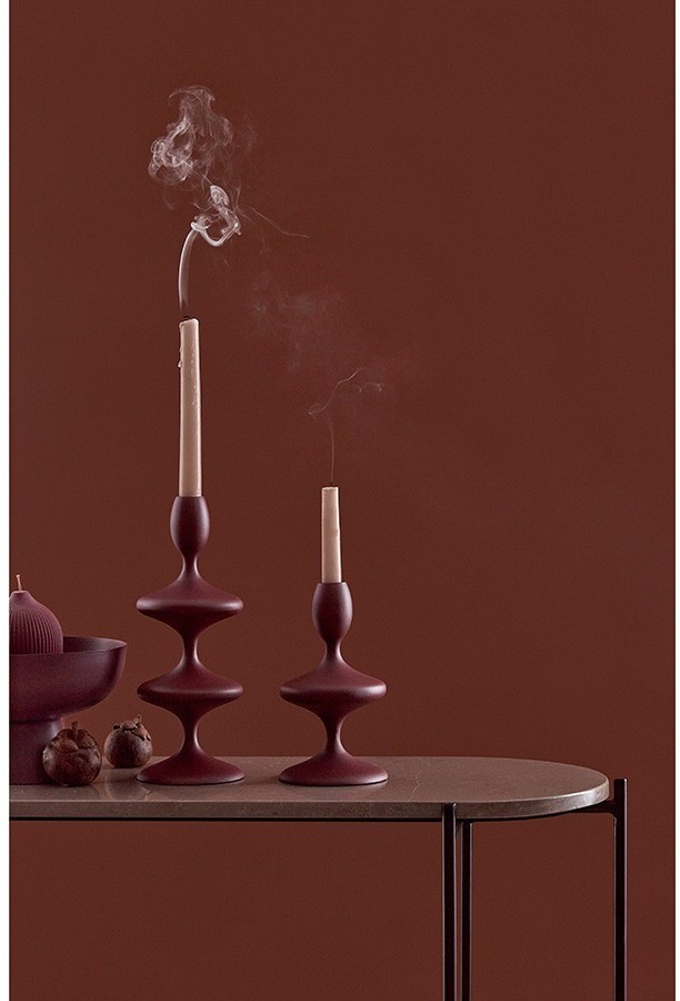 Подсвечник vivlend, 29 см,  винный (77950)