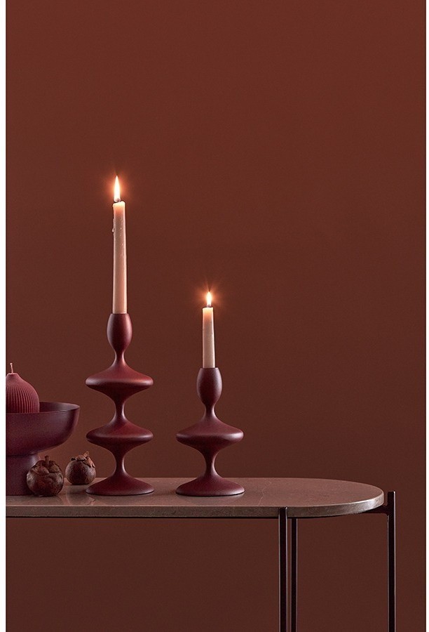 Подсвечник vivlend, 29 см,  винный (77950)