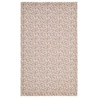 Набор полотенец из 2шт &quot;кокетка&quot; 50х30см ,коричневый+цветы, 100%лён+100%хлопок SANTALINO (850-605-13)