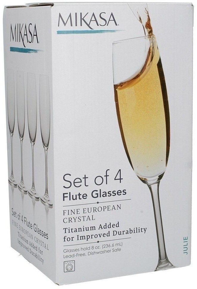 Kitchen Craft Набор бокалов для игристого вина 4 шт. 5191918