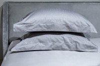 Комплект наволочек сатин жаккард Серпенте серый 70*70(2шт) (TT-00010364)