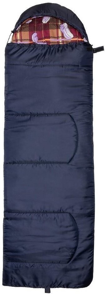 Спальный мешок Helios Батыр СОК-4 синий (синтепон) (73635)