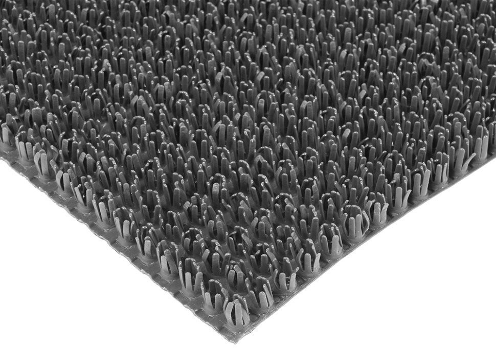 Щетинистое покрытие противоскользящее Vortex Травка рулон 90х150 см серый 24010 (63383)