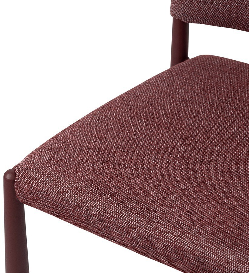 Стул барный freddi, рогожка, глинтвейн (78613)