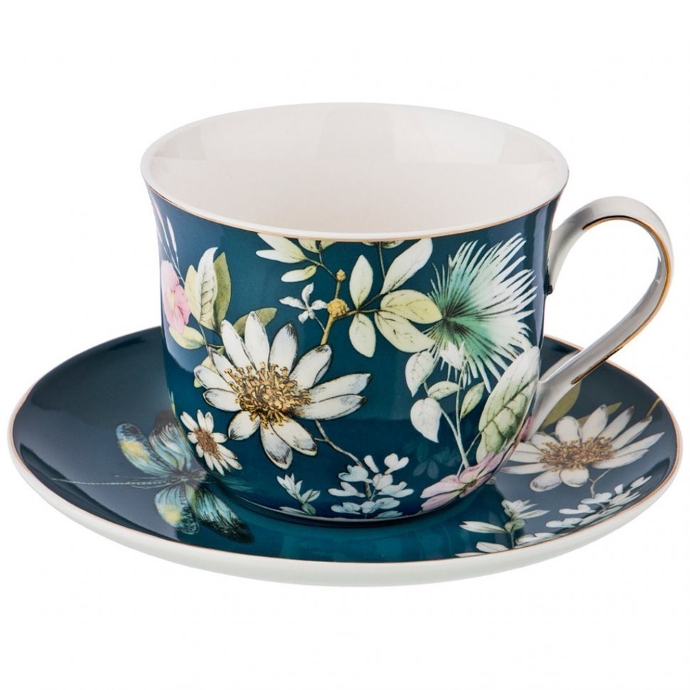 Чайный набор на 1 персону "летний вечер", 2 пр., 400 мл. Lefard (275-1098)