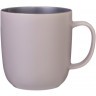 Кружка bronco "velour" 400 мл серая (407-141)