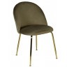 Стул велюр хаки, мет.ножки 50*53*77см (TT-00014092)