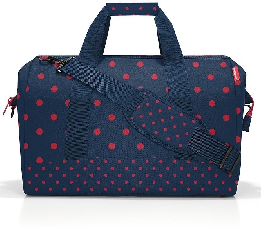 Сумка allrounder l mixed dots red (73074)