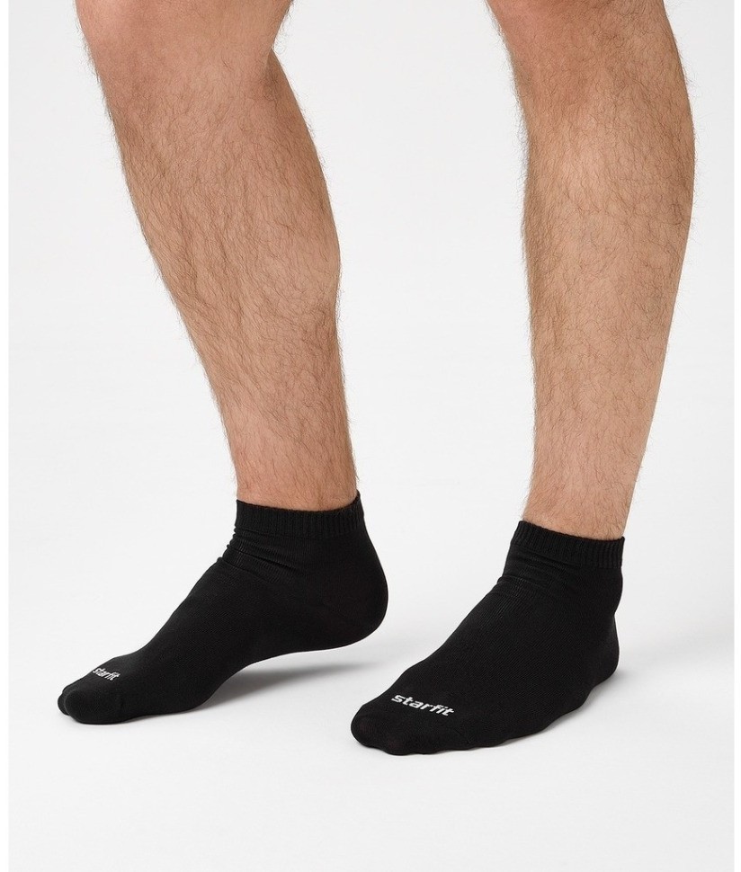Носки спортивные Starfit Charge, черный, р. 39-42, 5 пар (2126330)