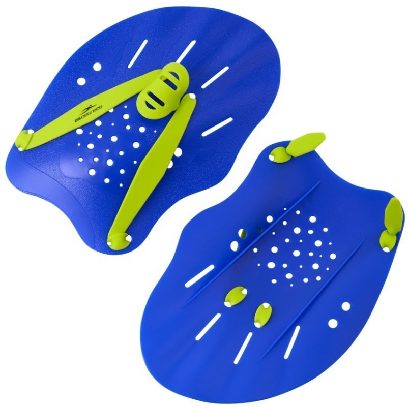 Лопатки для плавания 25DEGREES Alfa Blue/Lime (2104932)